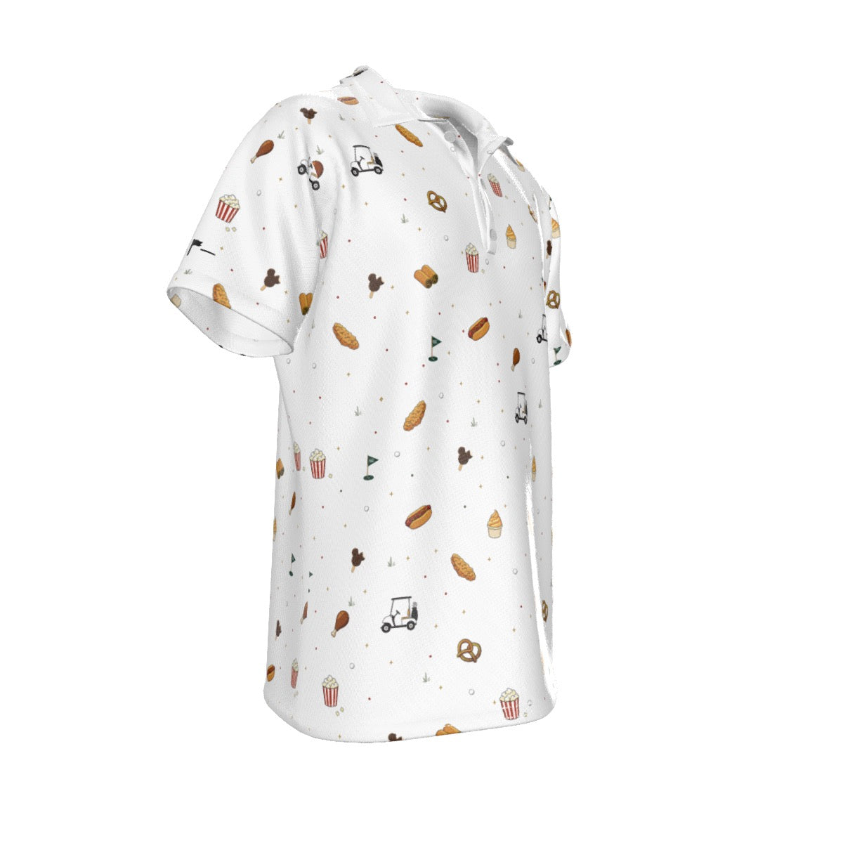Snack Cart Polo - White