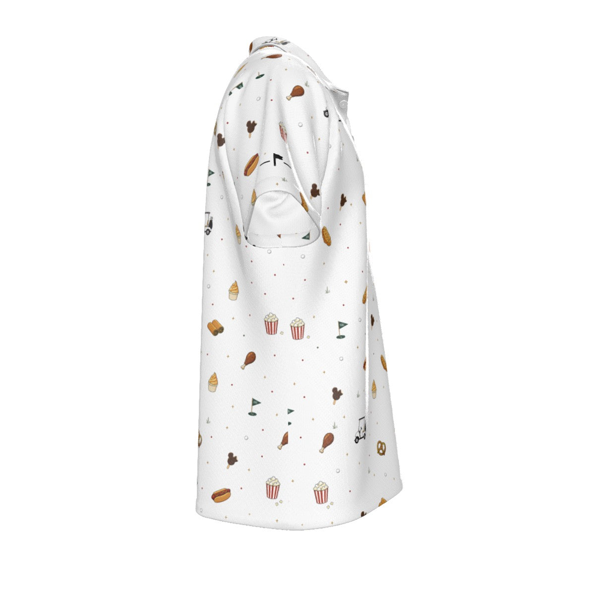Snack Cart Polo - White