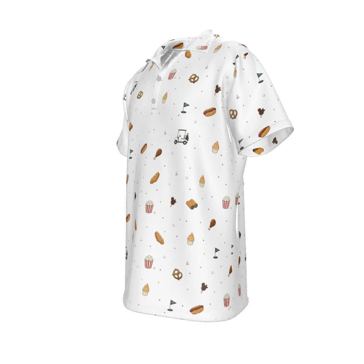 Snack Cart Polo - White