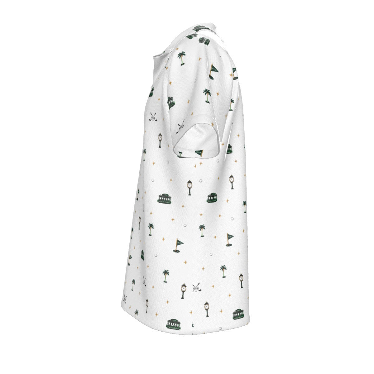 Trolley + Tee Polo - White