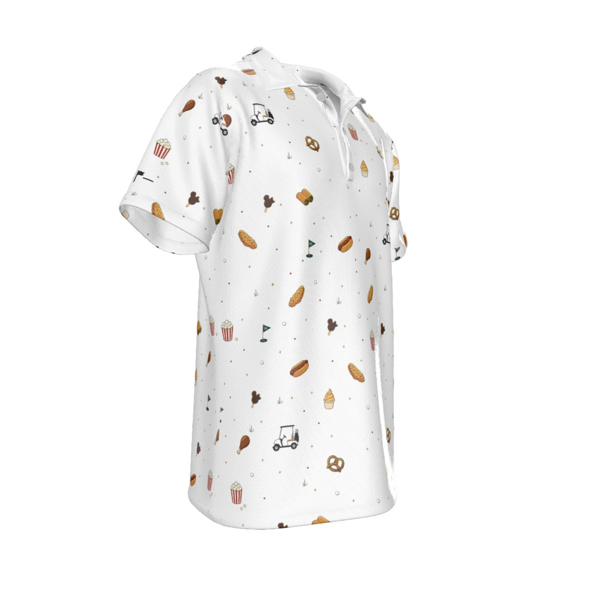 Snack Cart Polo - White